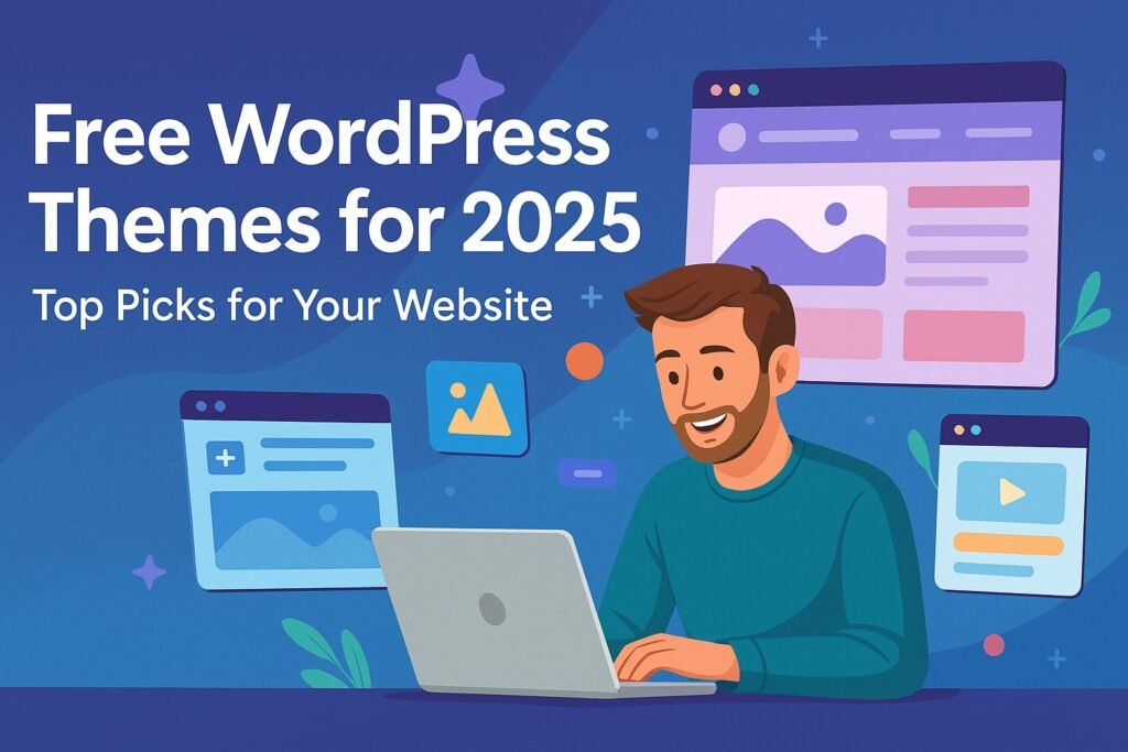 Free WordPress Themes for 2025 – Beautiful, Fast & Modern Designs