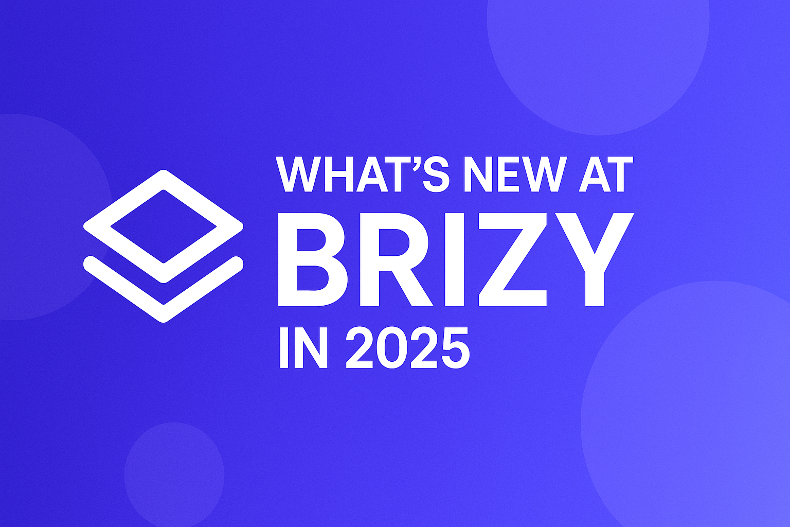 What’s New at Brizy in 2025: Drag & Drop Redefined