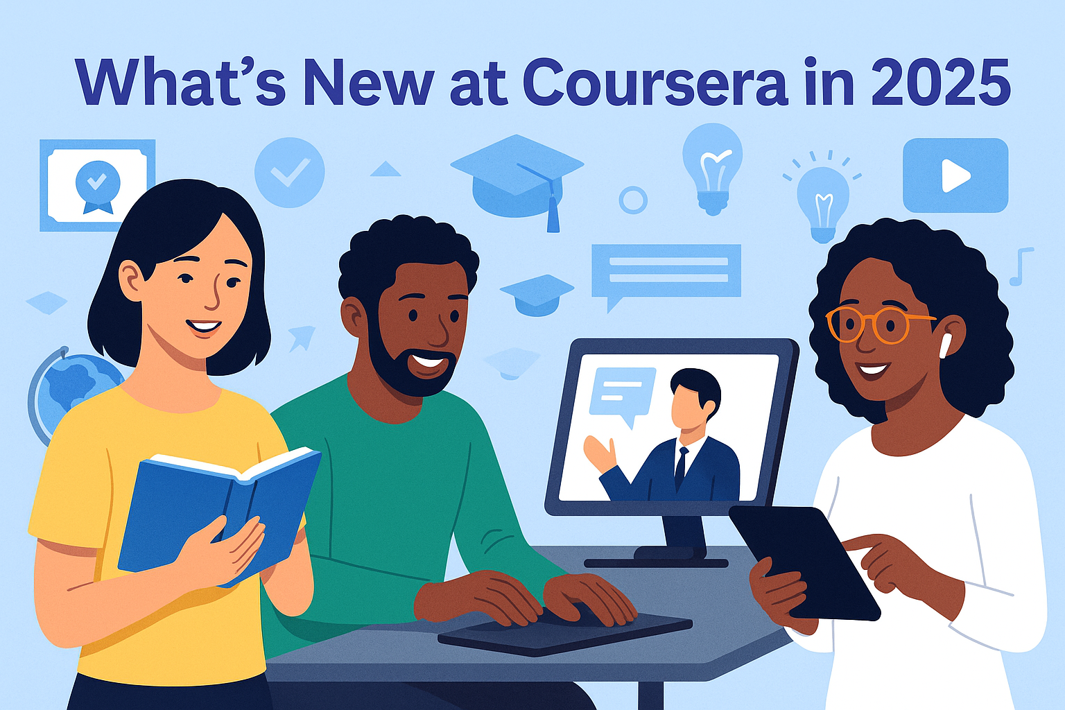 What’s New at Coursera in 2025: AI Learning & Credentials