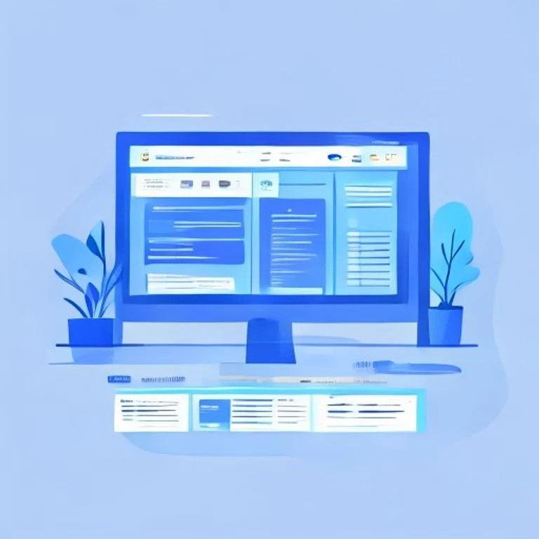 Bluehost web hosting review illustration
